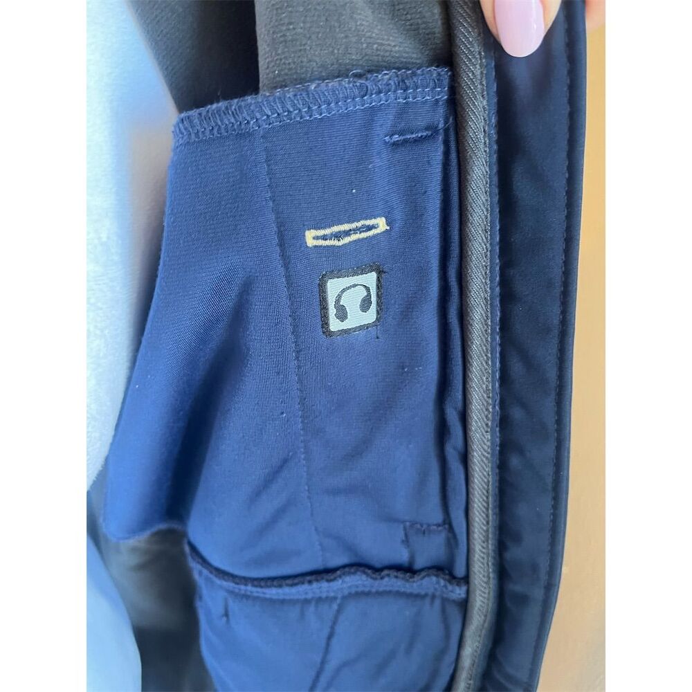 Pitt Nike Pittsburgh Panthers Blue Windbreaker warm Jacket M - Picture 9 of 10